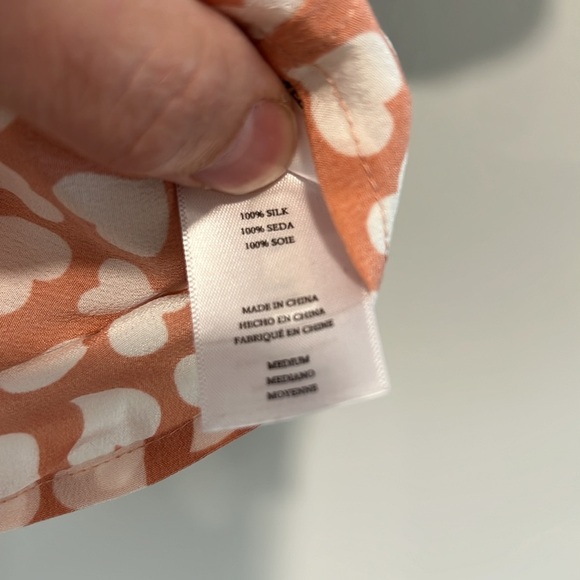 Rails 100% Silk Thea Sweetheart Top Size M - Picture 4 of 4